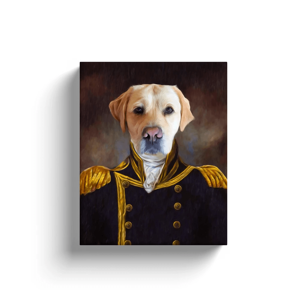 The Captain | cheapest Personalized Pet Canvas