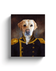 The Captain: Personalized Pet Canvas