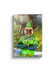 'Peter Paw' Personalized Pet Canvas
