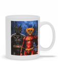 'Batdog & Flash Doggo' Personalized 2 Pet Mug
