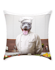 'The Chef' Personalized Pet Throw Pillow