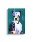 'The Nurse' Personalized Pet Canvas