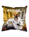 'Germany Doggos Soccer' Personalized Pet Throw Pillow