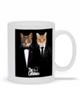 'The Catfathers' Personalized 2 Pet Mug