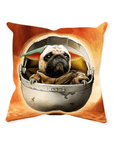 'Baby Yodogg' Personalized Pet Throw Pillow