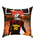 'Atlanta Dawgs' Personalized Pet Throw Pillow