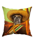 'El Jefe' Personalized Pet Throw Pillow