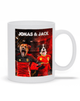 'Belgium Doggos' Personalized 2 Pet Mug