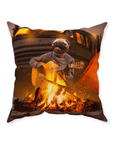 'The Camper' Personalized Pet Throw Pillow