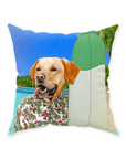 'The Surfer' Personalized Pet Throw Pillow