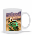 'Kawadawgi Rider' Personalized Pet Mug