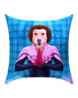 'Woofard Simmons' Personalized Pet Throw Pillow