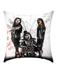 'Kiss Doggos' Personalized 3 Pet Throw Pillow