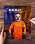 'Holland Doggos Soccer' Personalized Pet Puzzle
