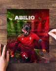 Portugal Doggos Soccer: Custom Puzzle