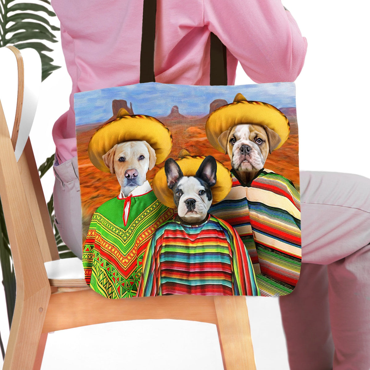 3 Amigos Personalized 3 outlet Pet Tote Bag