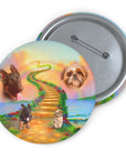 The Rainbow Bridge ( 1 - 3 Pets) Custom Pin