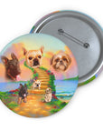 The Rainbow Bridge ( 1 - 3 Pets) Custom Pin