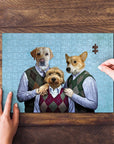 'Step Doggos' Personalized 3 Pet Puzzle