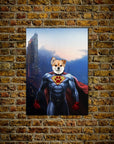 The Super Dog: Personalized Dog Poster