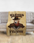 'The Wanted' Personalized Pet Blanket