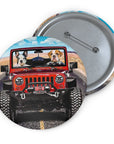 The Yeep Cruiser(s) ( 1 - 4 Pets) Custom Pin