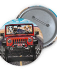 The Yeep Cruiser(s) ( 1 - 4 Pets) Custom Pin