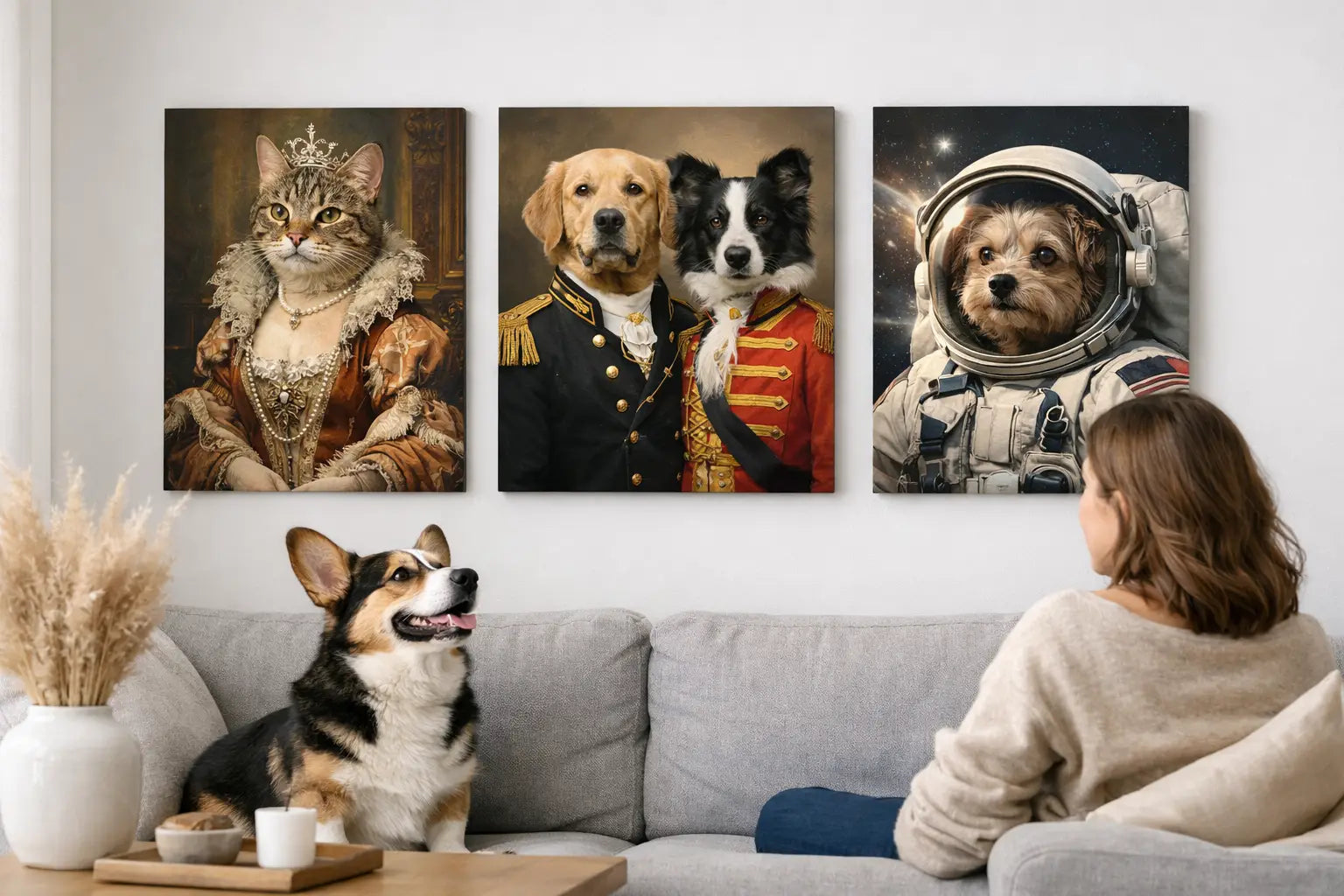 A Guide to Custom Pet Wall Art That Pops
