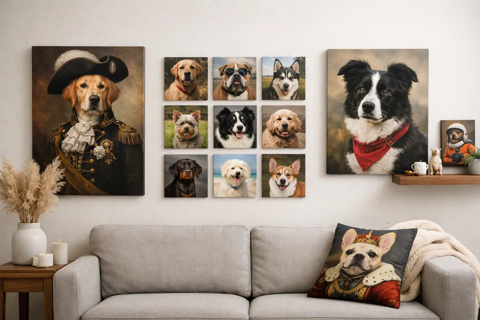 9 Picks for the Best Custom Dog Wall Decor