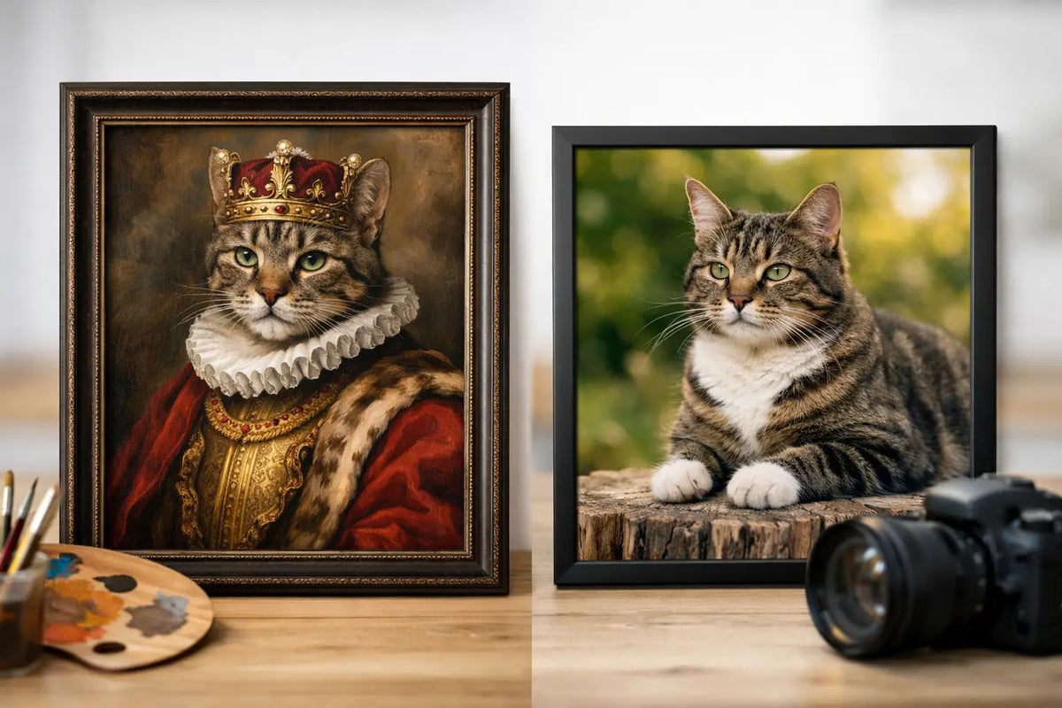 Custom Pet Art vs Photo Print: Which Wins?