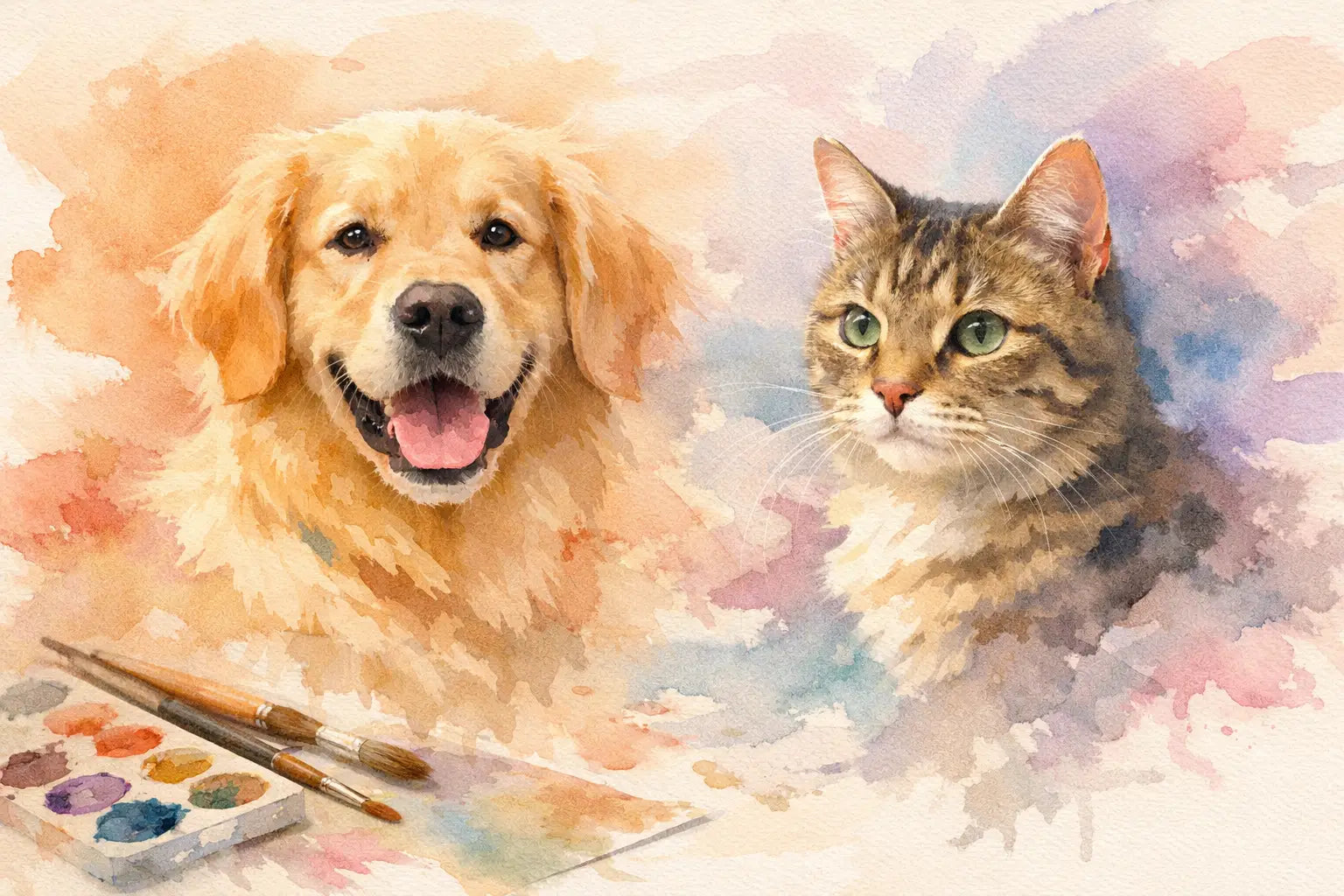 Custom Pet Portrait Canvas That Gets It Right
