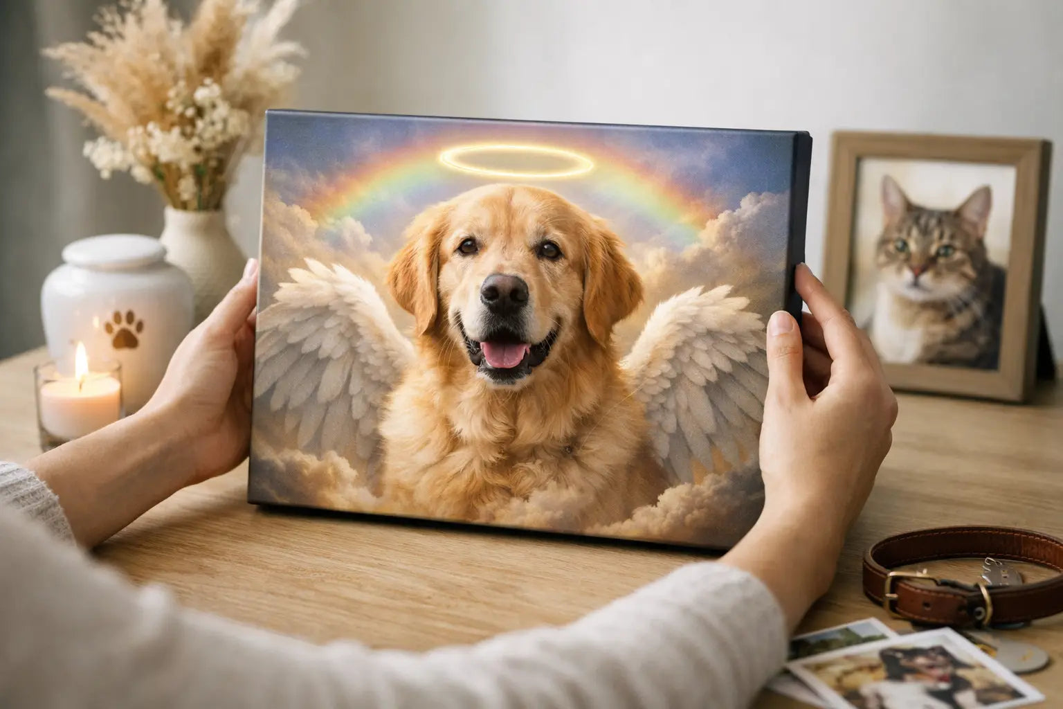 How to Personalize Pet Memorial Canvas Art