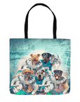 'Miami Doggos' Personalized 5 Pet Tote Bag