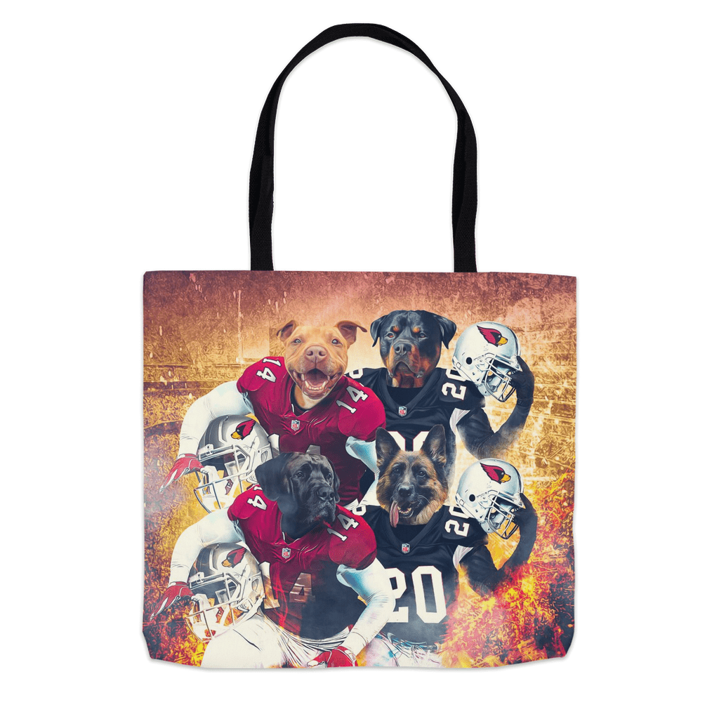 &#39;Arizona Doggos&#39; Personalized 4 Pet Tote Bag