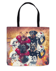 'Arizona Doggos' Personalized 4 Pet Tote Bag