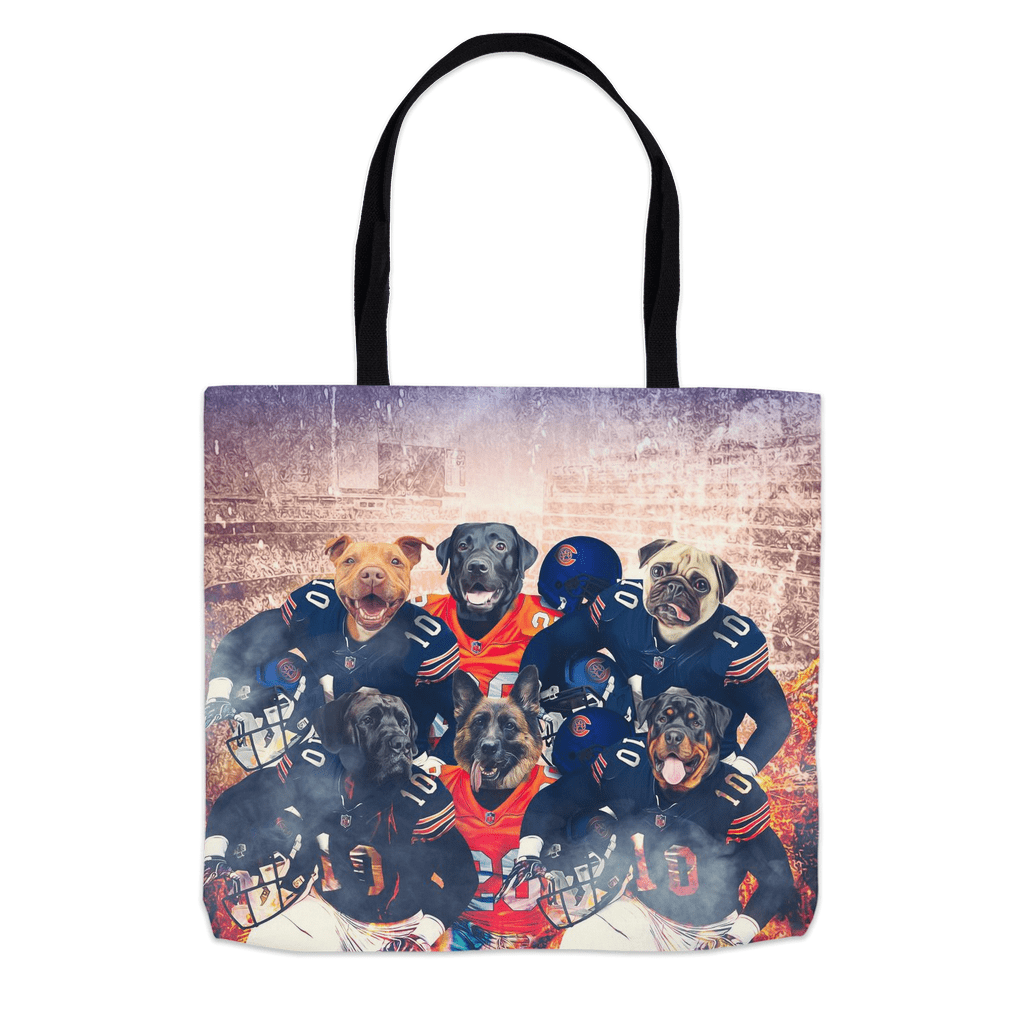 &#39;Chicago Doggos&#39; Personalized 6 Pet Tote Bag