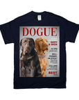 'Dogue' Personalized 2 Pet T-Shirt
