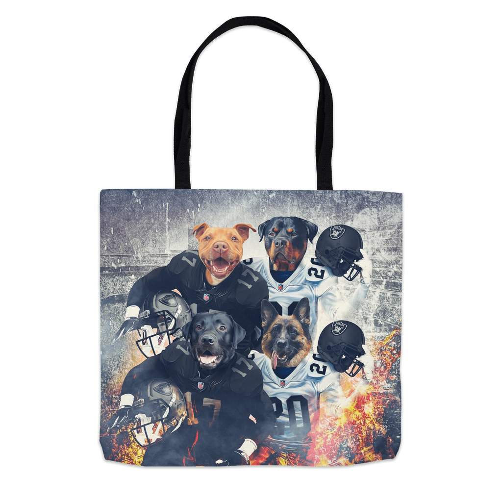 &#39;Las Vegas Doggos&#39; Personalized 4 Pet Tote Bag