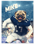 'Penn State Doggos' Personalized Pet Mini Portrait