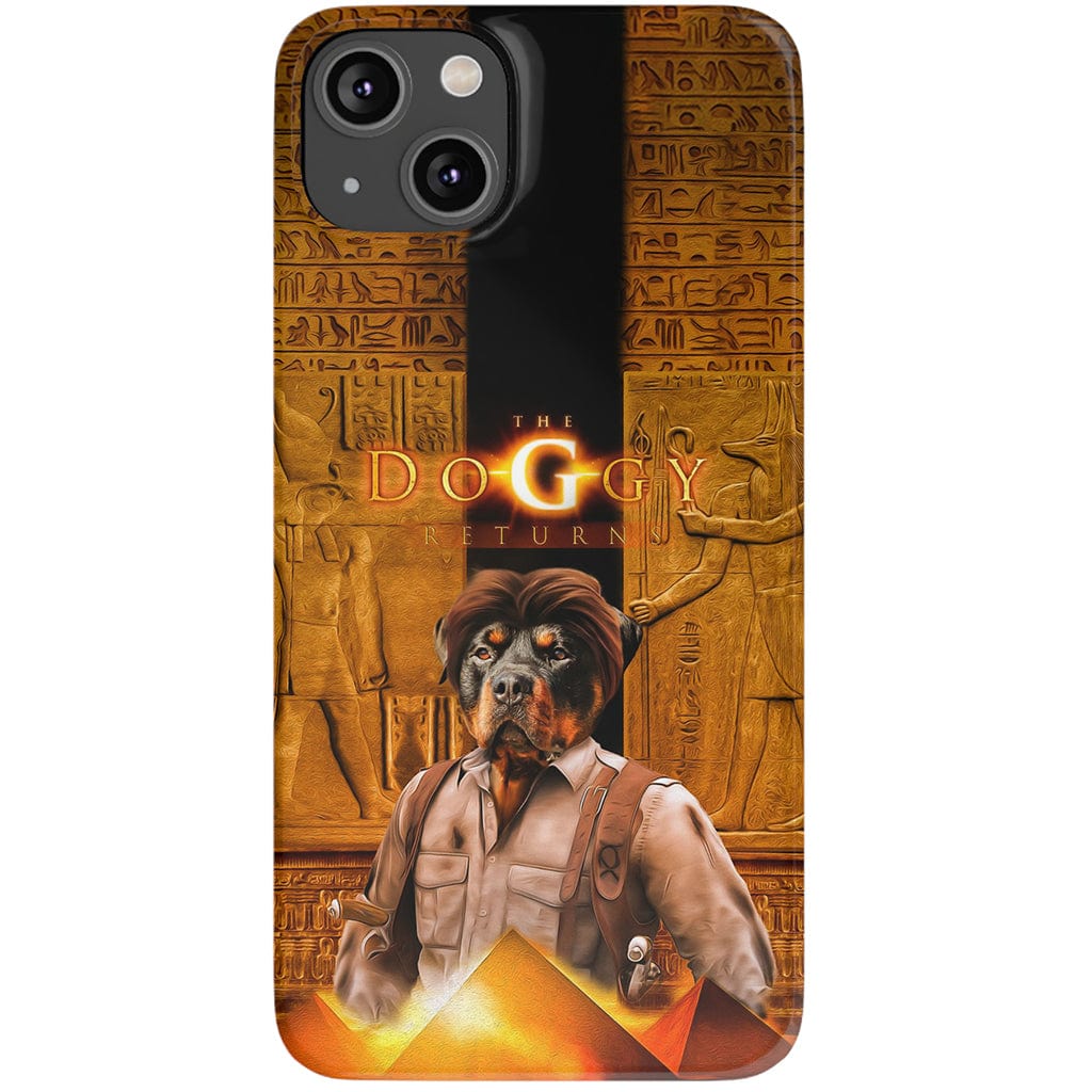 &#39;The Doggy Returns&#39; Personalized Phone Case