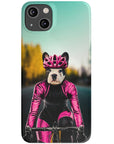 'The Female Cyclist' Personalized Phone Case