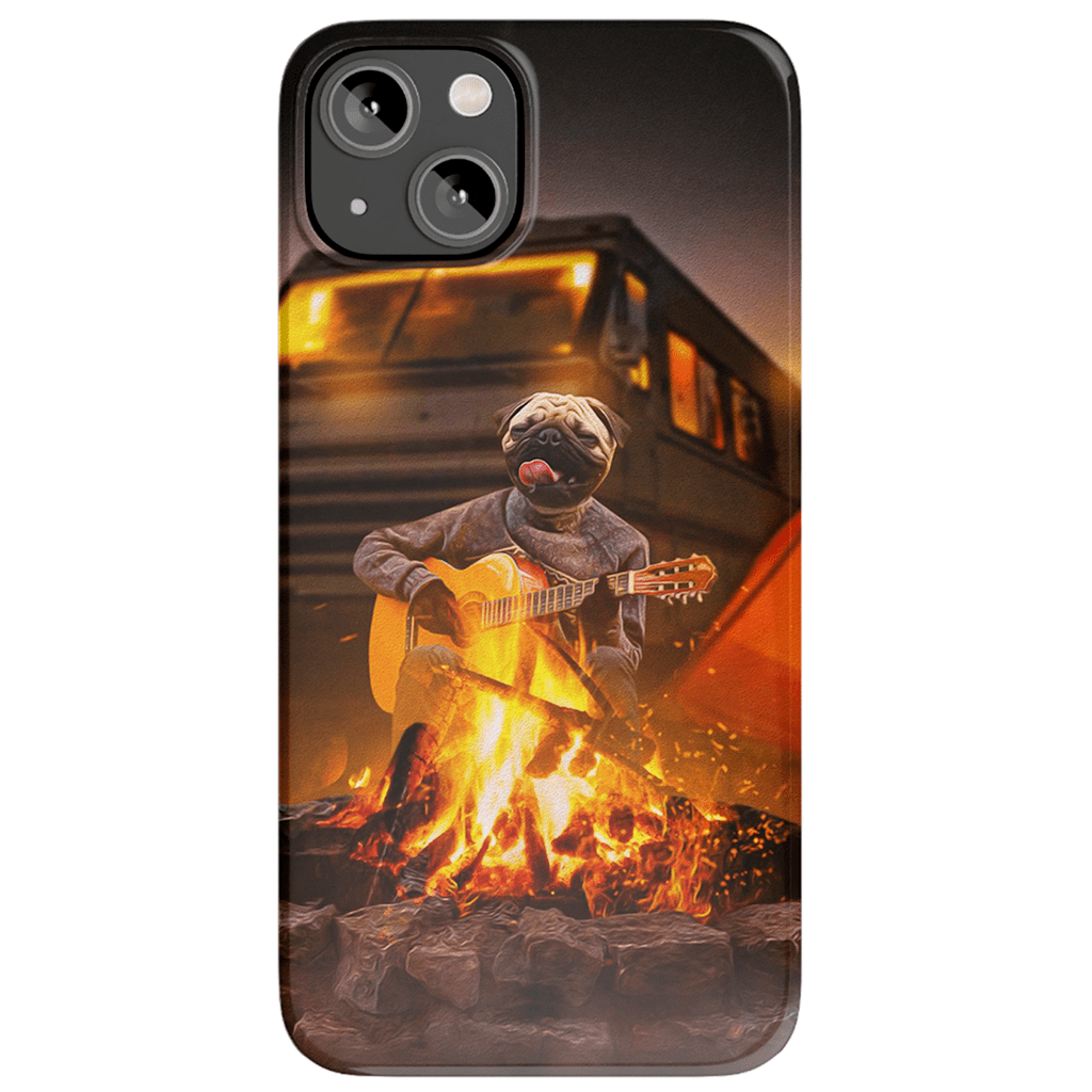 &#39;The Camper&#39; Personalized Phone Case