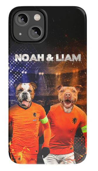 &#39;Holland Doggos&#39; Personalized 2 Pet Phone Case