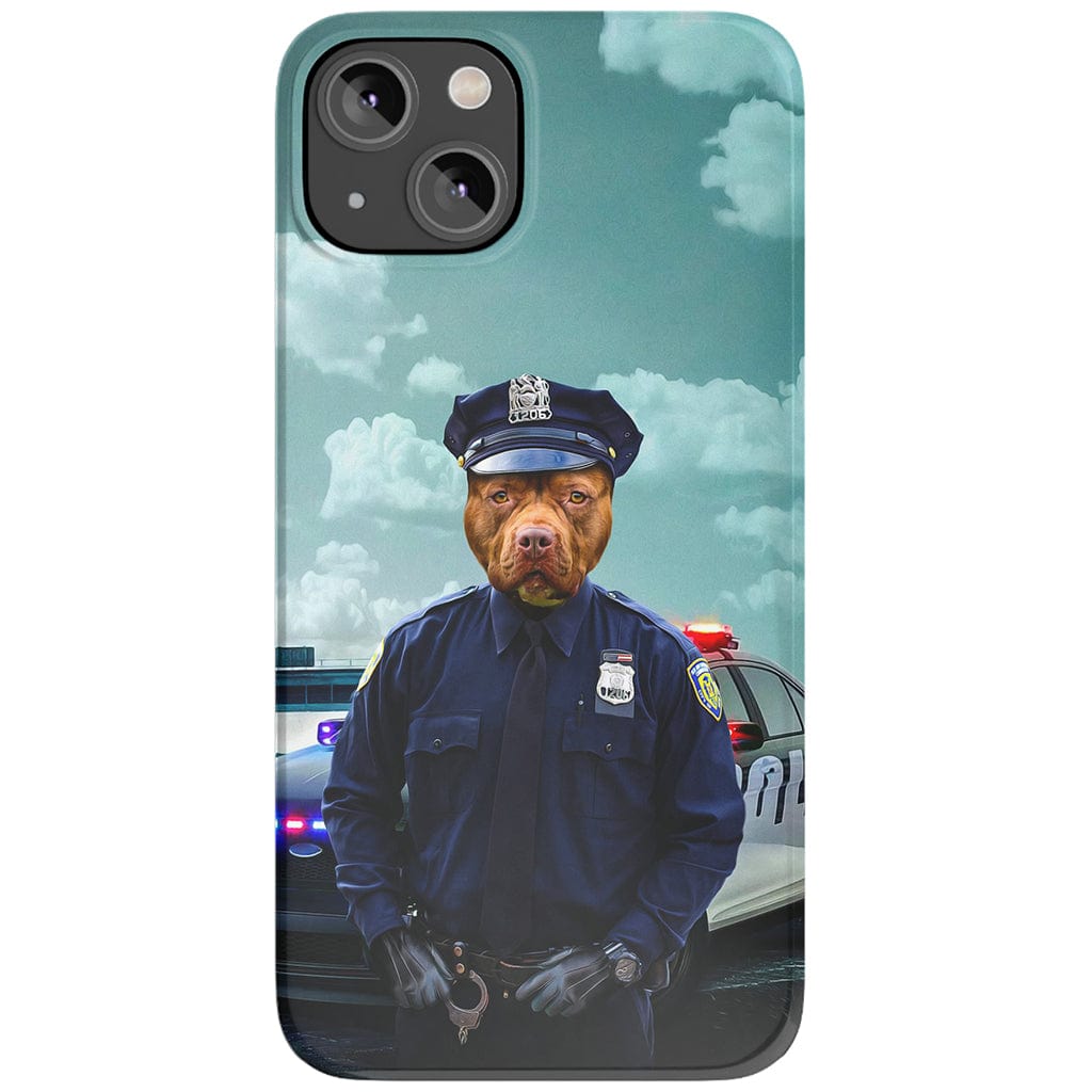 &#39;The Police Officer&#39; Personalized Phone Case