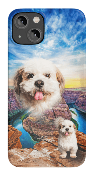 Fundas para móviles personalizadas para mascotas &#39;Majestic Canyon&#39;