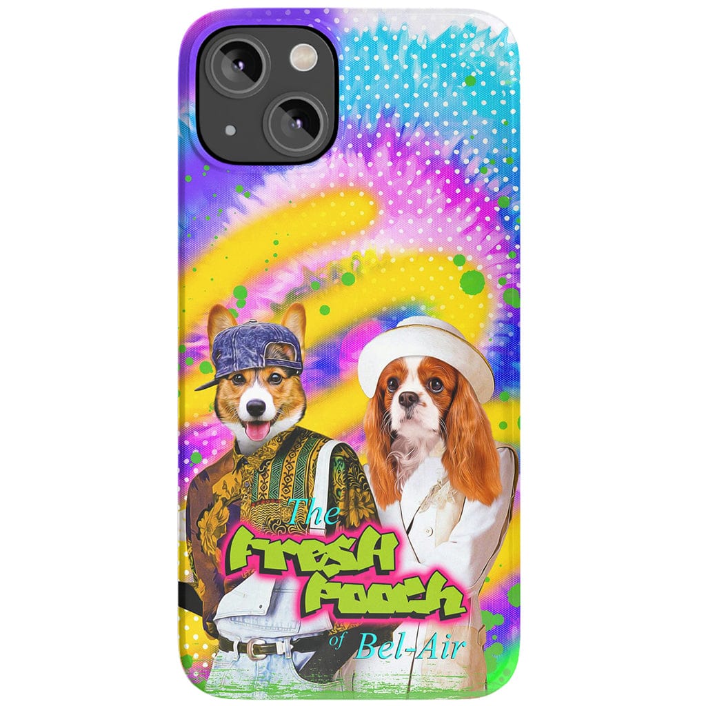 &#39;The Fresh Pooch&#39; Personalized 2 Pet Phone Case