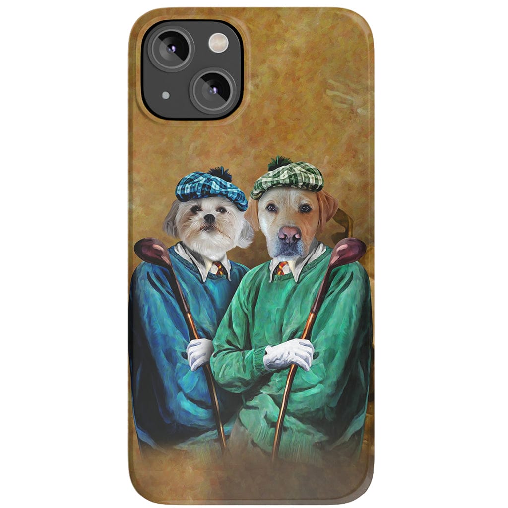 &#39;The Golfers&#39; Personalized 2 Pet Phone Case