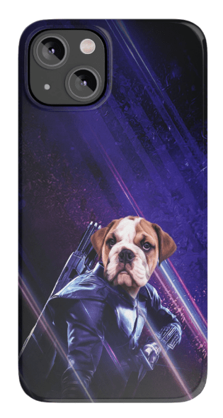 &#39;Hawkeye Doggo&#39; Personalized Phone Case