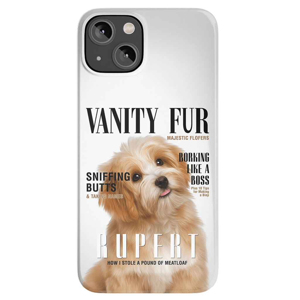 Funda para teléfono personalizada &#39;Vanity Fur&#39;
