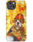 'The Firefighter' Personalized Phone Case